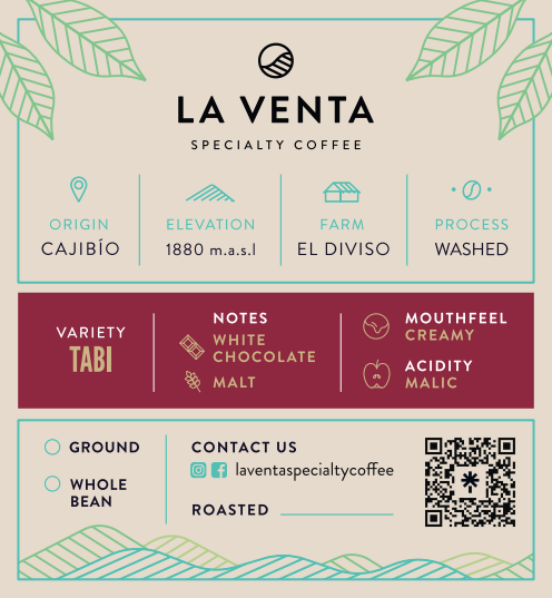 Tabi - Colombia Single Origin Coffee - 12oz bag